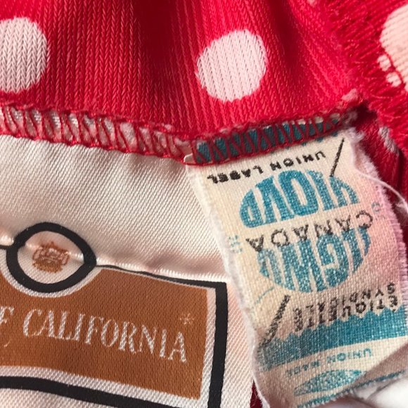 Koret of California Vintage Flowy Polka Dot Skirt - Picture 2 of 5